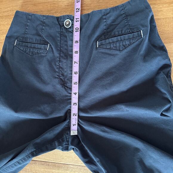 Anthropologie Maeve Cigarette Pants Black Size 8 - Picture 15 of 16